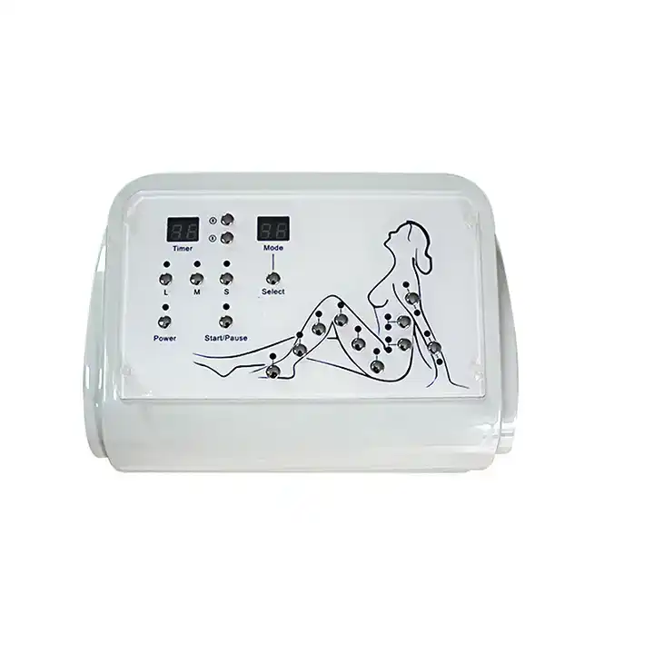 Infrared Pressotherapy Lymphatic Drainage Machine — treatment application