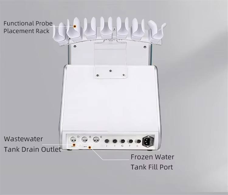Moisturizing Microdermabrasion Facial Treatment Device — handle set